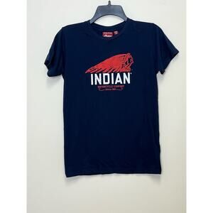Indian Motorcycle Company Kids Hand Printed Tee XL Shirt